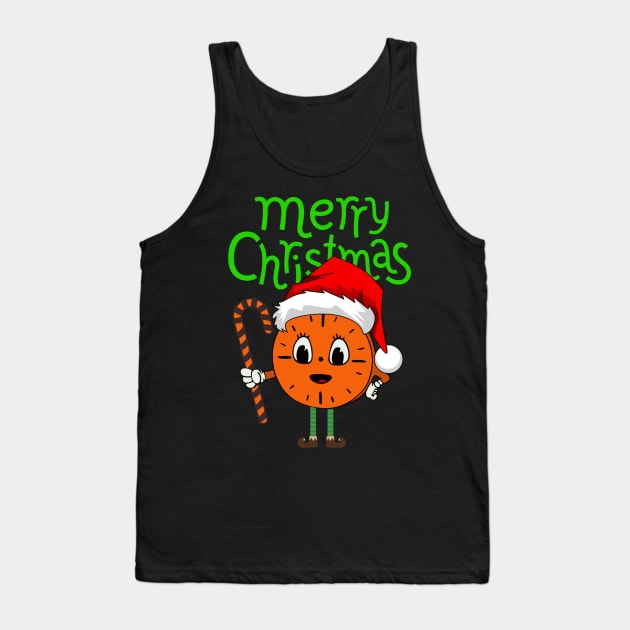 Miss Minutes' Merry Christmas Tank Top by LopGraphiX